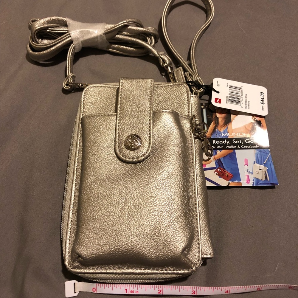 Mundi RFID Crossbody Cell Phone Wallet